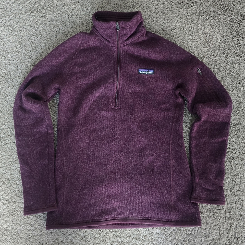 Patagonia Better Sweater Maroon Womens Size Extra Small